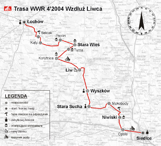 trasa wyjazdu